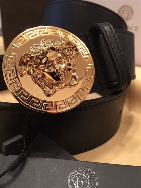 versace belt 2020|black and gold versace belt.